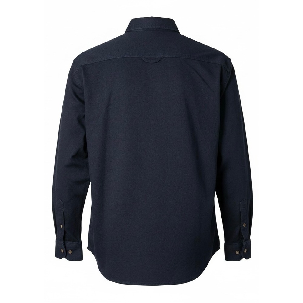 Carhartt FR Flame Resistant Work Shirt Navy Blue Size Large Style 294 20 Cat 2 - Picture 3 of 13
